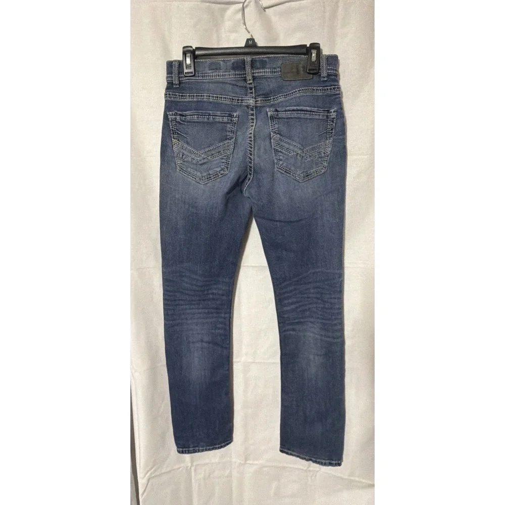 BKE ALEC Straight Leg Jeans sz 31R Medium Wash Stretch - Picture 7 of 7